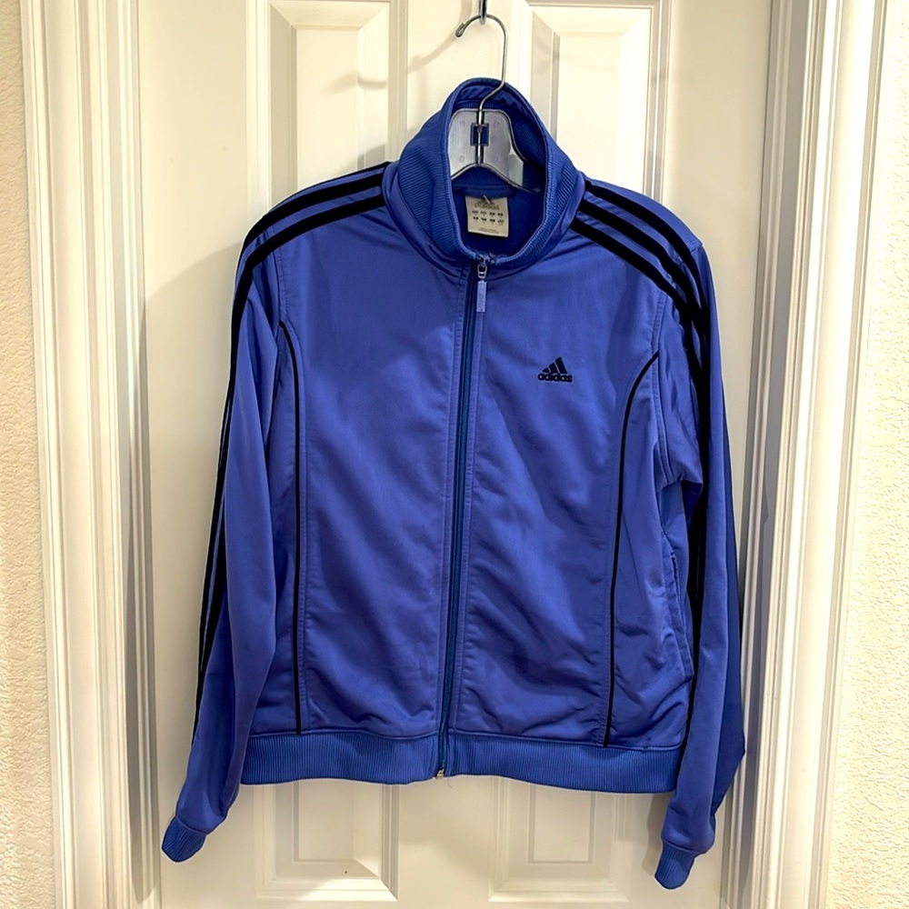 Vintage blue adidas jacket. Ladies M.